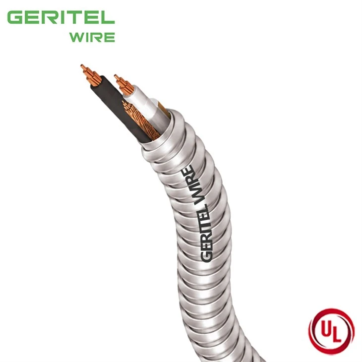 1/0 AWG THHN/THWN-2 Copper Conductor MC Cable For Healthcare Facilities suppliers