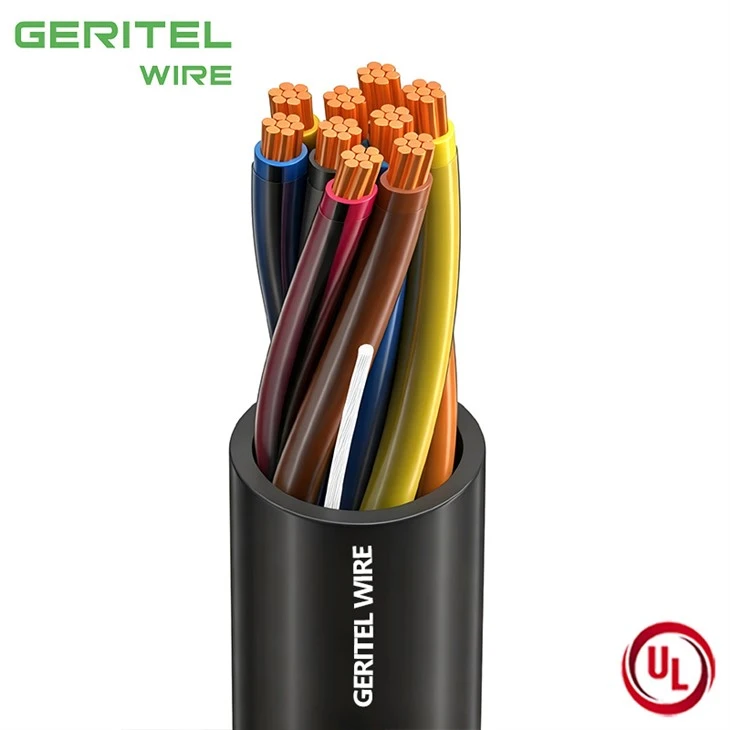 10 AWG Industrial TC-ER Control Cable PVC Nylon PVC 600V Unshielded suppliers