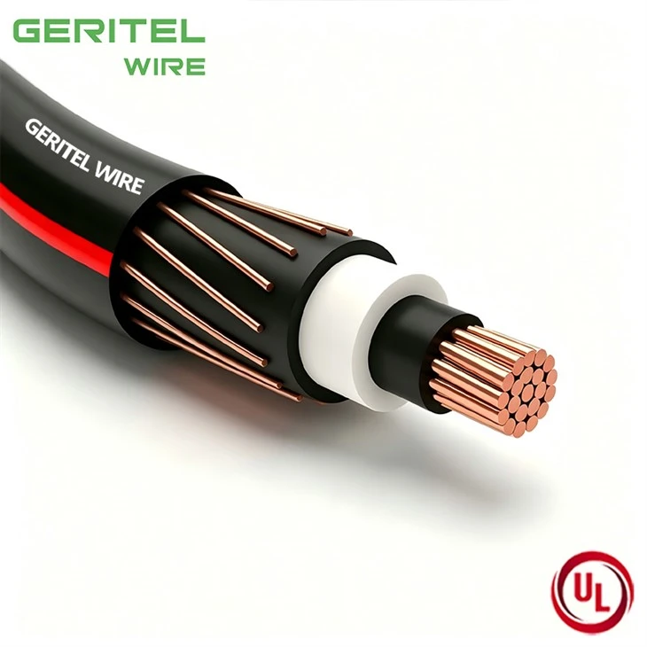 15kV Copper Underground Primary Distribution Cable EPR/CN/LLDPE 133% I.L. 220 Mils MV-90 suppliers