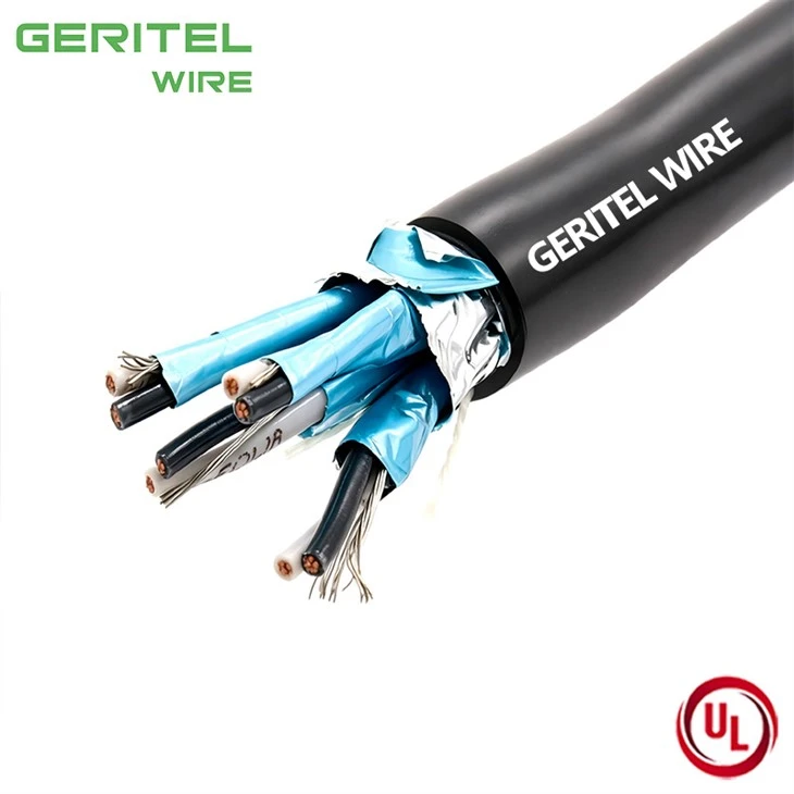 16 AWG Individually And Overall Shielded PVC/Nylon/PVC 600V Instrumentation Type TC-ER Cable price