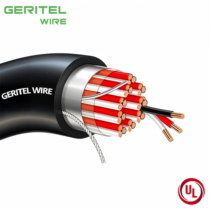 16 AWG Overall Shielded PVC/Nylon/PVC 600V Instrumentation Type TC-ER Cable high quality