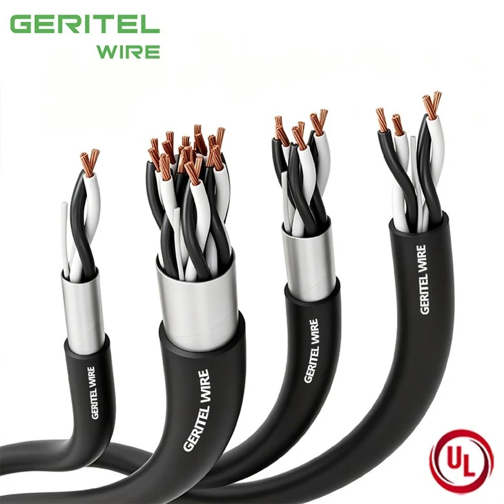 16 AWG Overall Shielded XLPE/PVC 600V Instrumentation Type TC-ER Cable suppliers