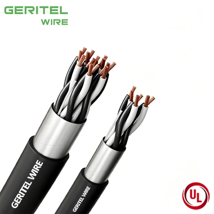 18 AWG Overall Shielded XLPE/PVC 600V Instrumentation Type TC-ER Cable suppliers