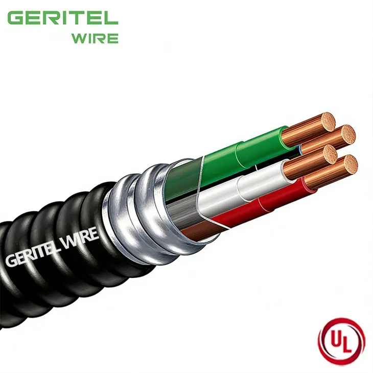 2 AWG MC THHN/THHN-2 PVC Jacketed 600V Cable suppliers