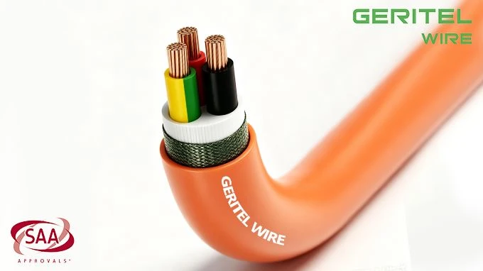 2 X 4mm² + 1 X 2.5mm² Earth 2C+E Orange Circular Mains Cable suppliers