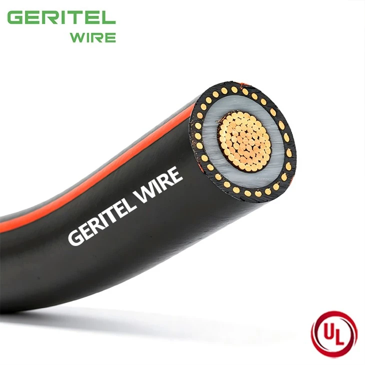 25kV Copper Concentric Neutral Primary Cable EPR/LLDPE MV-90 133% I.L. 320 Mils suppliers