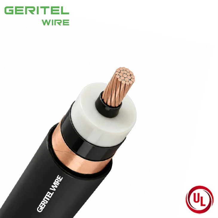 CU EPR/CTS/PVC Power Type MV-105 35kV 100% I.L. 345 mils Shielded high quality