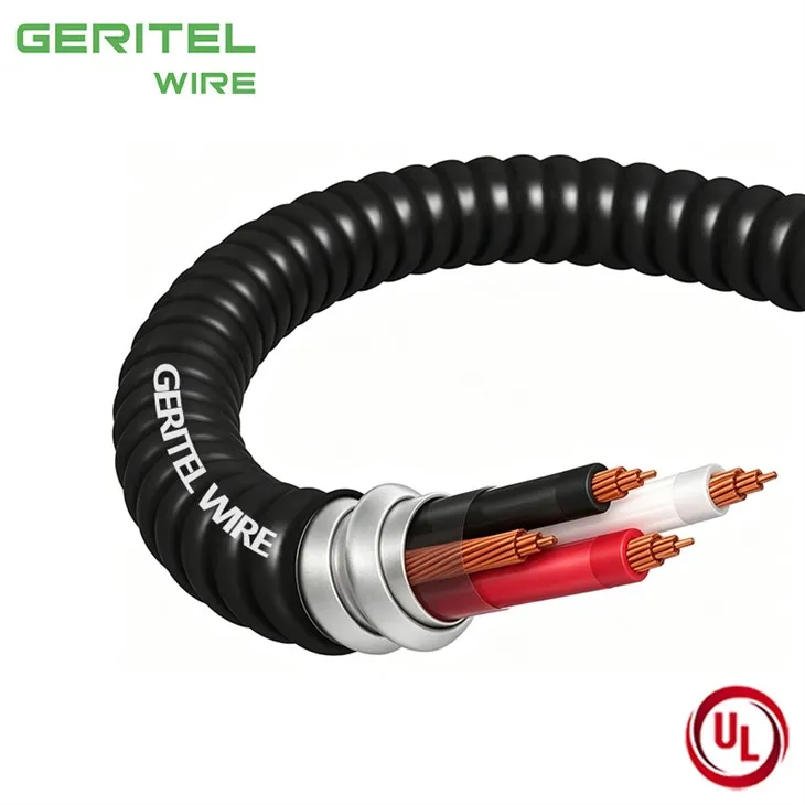 350 Kcmil PVC Jacketed MC Cable：Long Storage Anti-Aging Distribution Cable factory