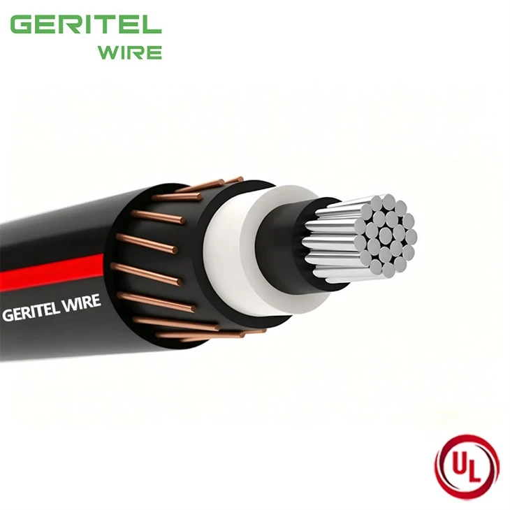 35kV 133% I.L. Aluminum Medium Voltage EPR CN LLDPE Underground Primary Cable 420 Mils factory