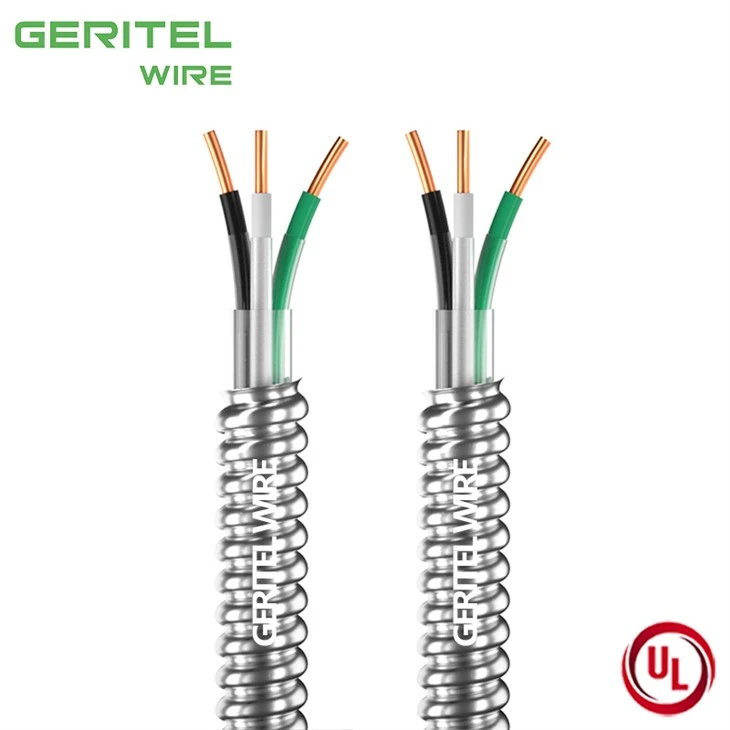 6/3 UL Listed MC Cable With Ground, THHN/THWN-2 Armored Building Cable For Commercial Store Renovation Wiring best
