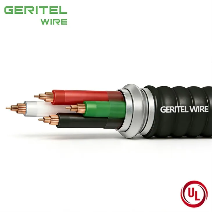 Copper 12AWG THHN MC Cable For Commercial Cable Tray Wiring factory