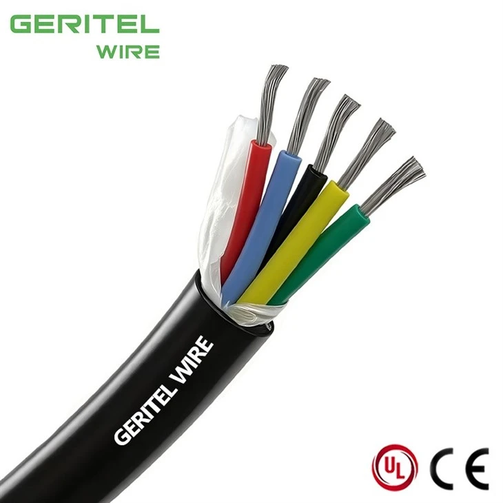 0.75 Sq mm Silicone Cable Built For Heater Control Panels | GERITEL WIRE SiHF-J factory