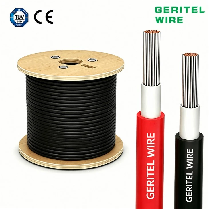 150mm2 Solar DC Cable TÜV Certified 1.5kV DC Solar Wire high quality