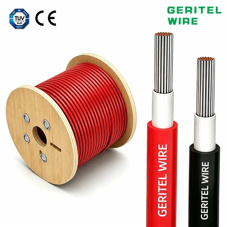 185mm Photovoltaic Power Cable Flexible Tinned Copper String Wire price