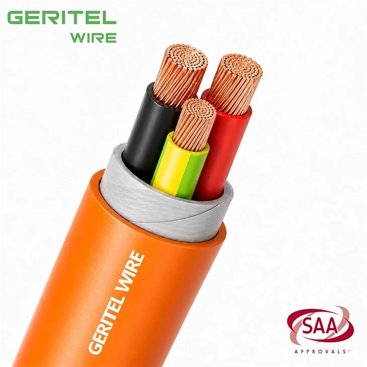 2×120+1×35E X-HF-110 Multicore Cable SAA 0.6/1kV factory