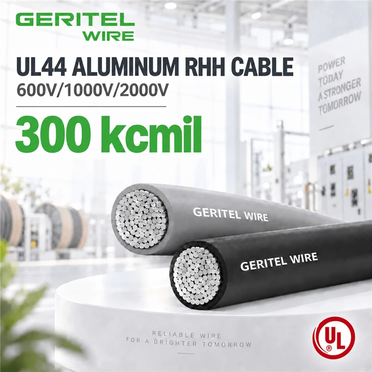 300 Kcmil UL44 Aluminum RHH Cable For Commercial Campus Distribution