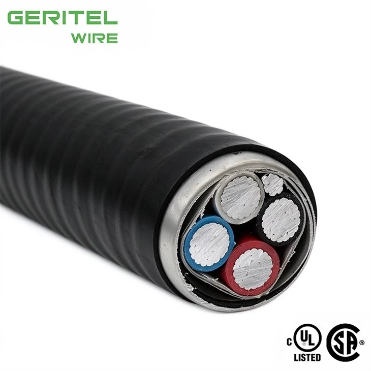 350 Kcmil ACWU90 4 Core Power Cable For BESS AC Feeders suppliers
