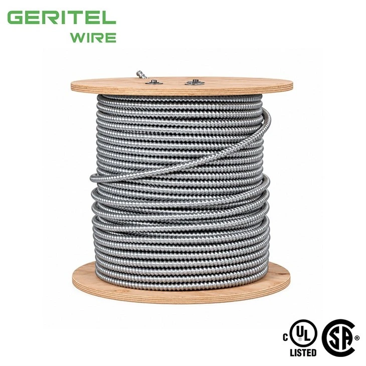 3C 1/0 AC90 Aluminum Power Cable 600V For Three Phase Building Distribution high quality
