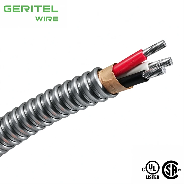 3C 500 AC90 Aluminum Power Cable For Main Distribution And Project Wiring factory