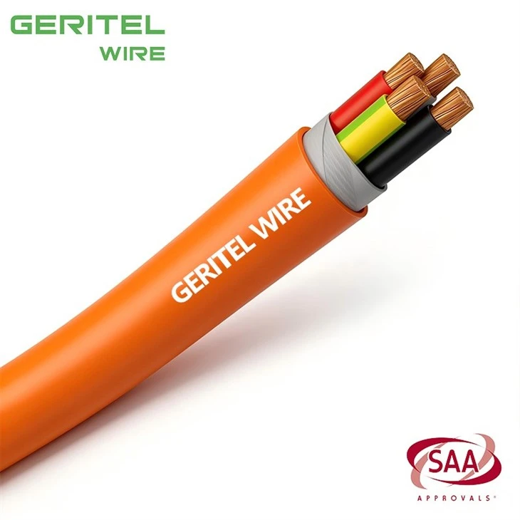 3x120+1x35E SAA Flexible 110C Multicore Power Cable suppliers