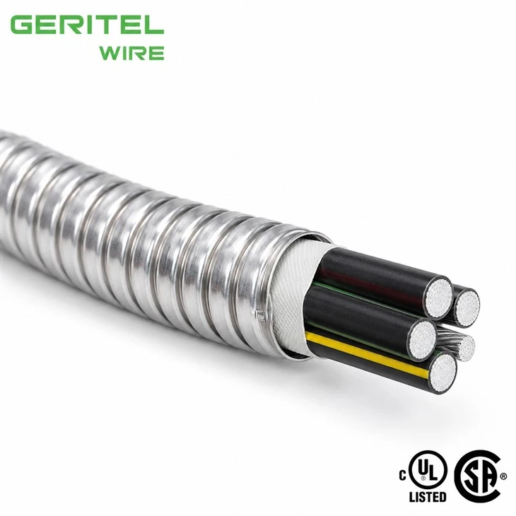 4 Conductor Aluminum AC90 Cable For Modular And Prefabricated Buildings factory