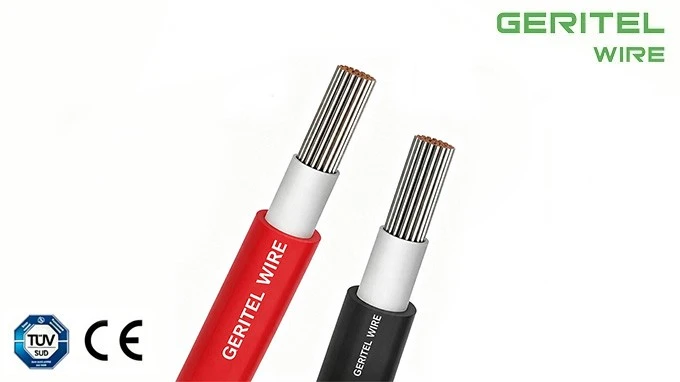10mm2 Photovoltaic Cable IEC 62930 Halogen-Free PV Wire factory