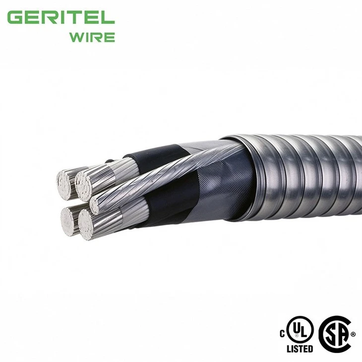4C 1500 AC90 Aluminum Armoured Cable Custom Project Supply For Canada factory
