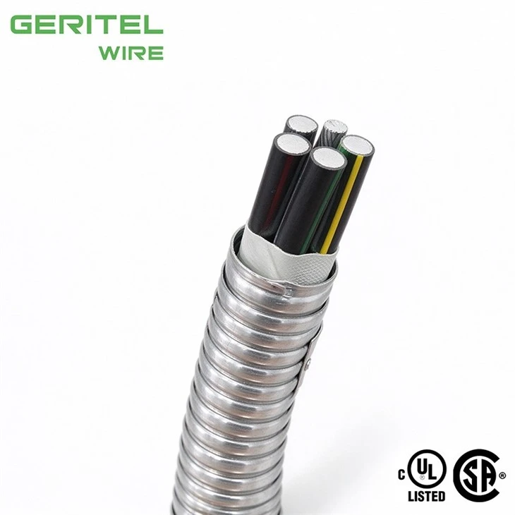 4C 300 BX Aluminum Building Wire For Electrical Rooms And Distribution Panels suppliers