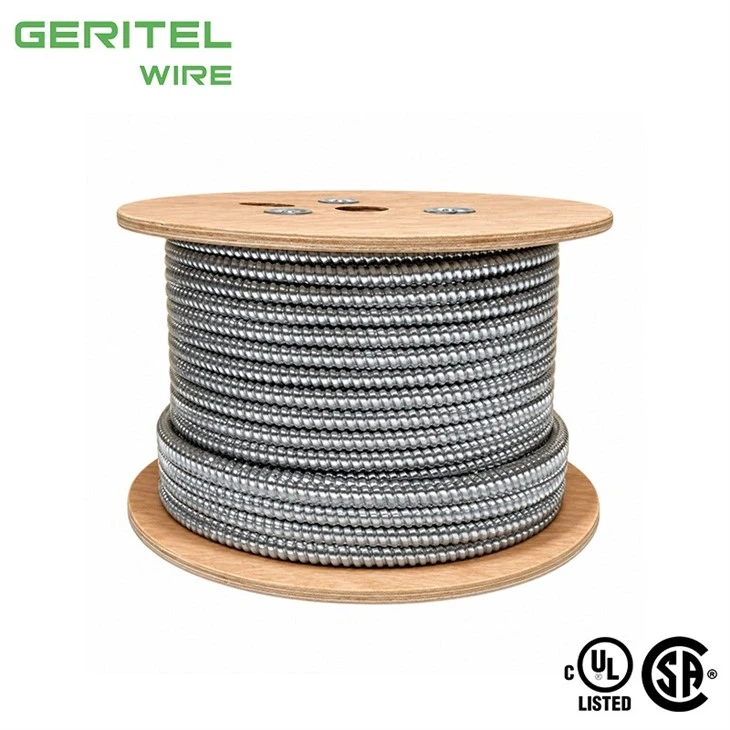 4C 4/0 BX Aluminum Power Wire 600V For Industrial And Warehouse Projects high quality