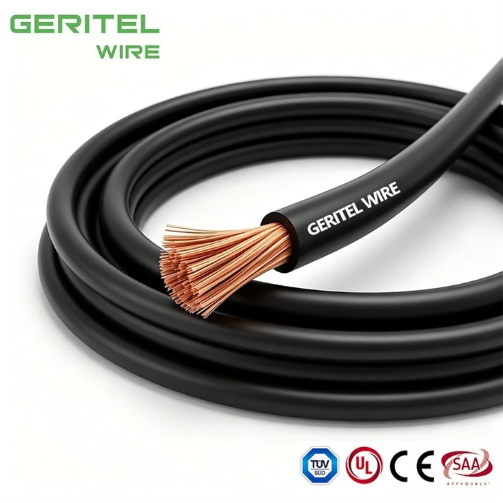 50mm² Copper Welding Cable For Energy Storage Inverter Wiring suppliers