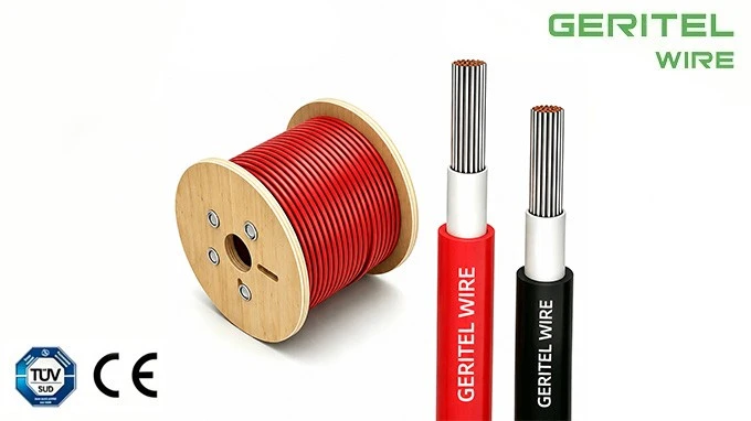 10mm2 Photovoltaic Cable IEC 62930 Halogen-Free PV Wire high quality