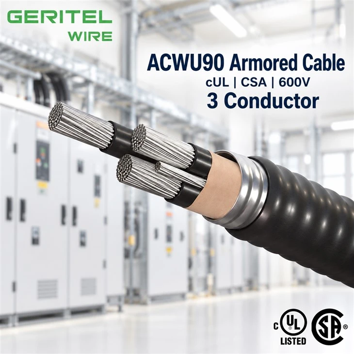 600V ACWU90 Wire For Canadian Electrical Projects