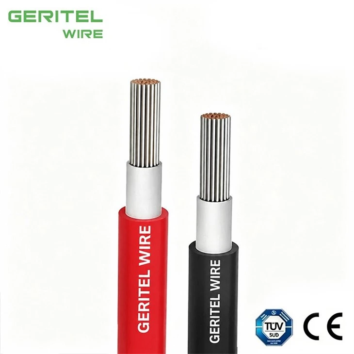 6mm2 TÜV Solar Cable Flexible Tinned Copper String Wire high quality