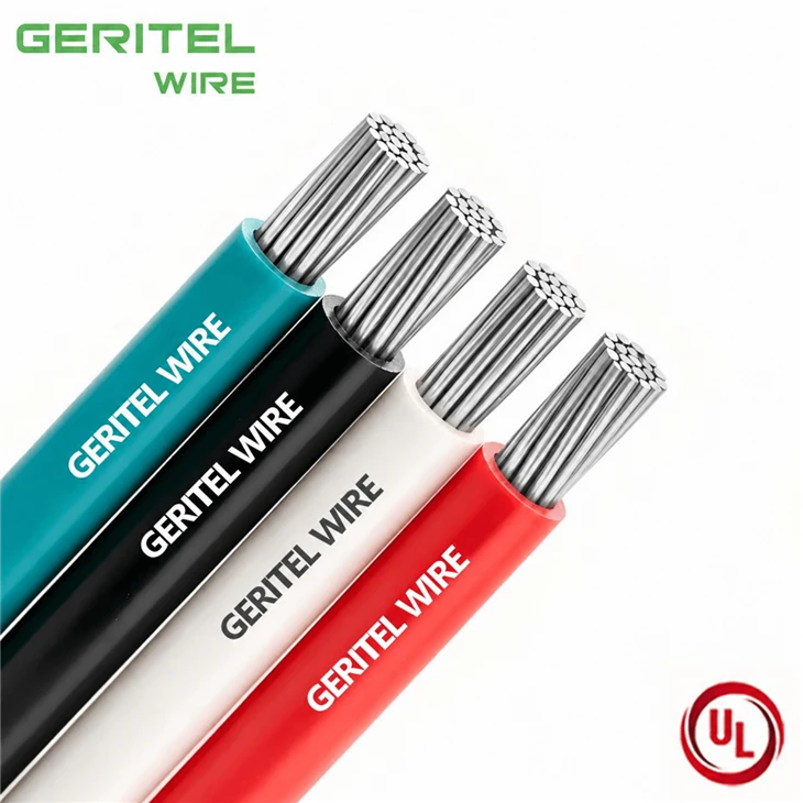 8 AWG UL44 Aluminum RHH Wire 600V 1000V 2000V For Commercial Feeders best