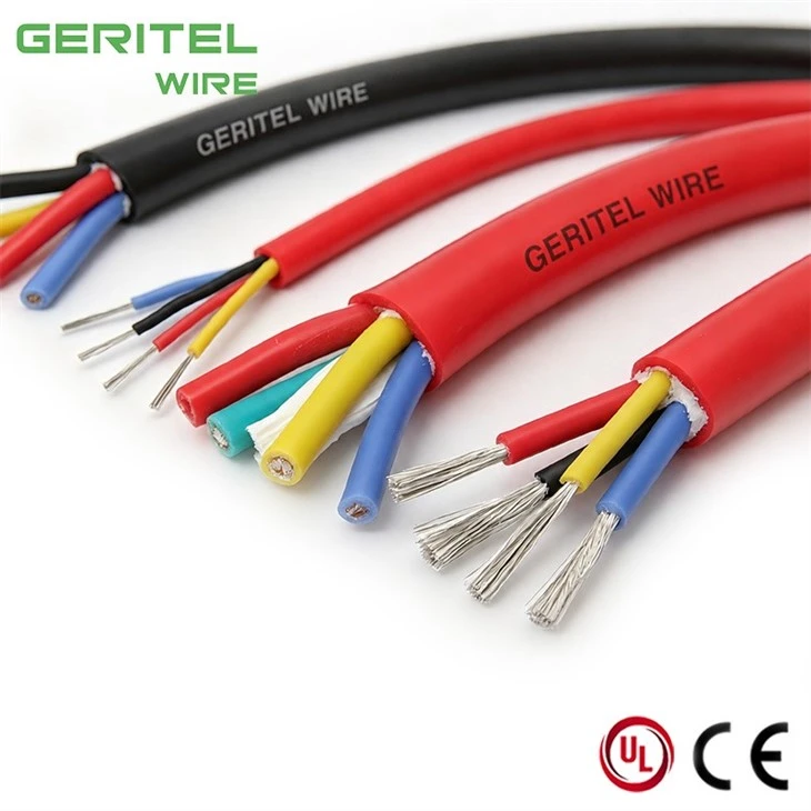 A Flexible Packaging Machine Silicone Cable For Heated Production Lines high quality