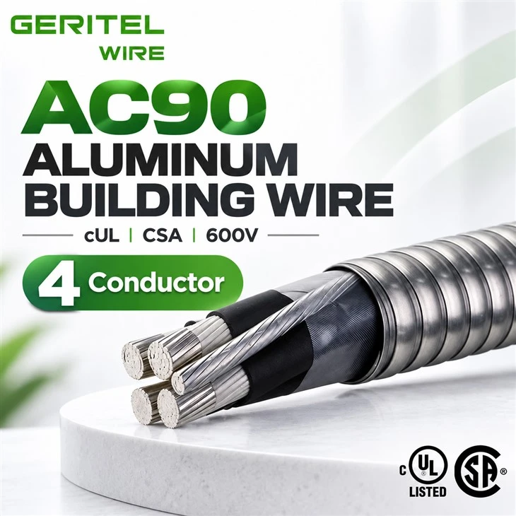 AC90 4C Aluminum Building Wire RW90 XLPE CUL CSA