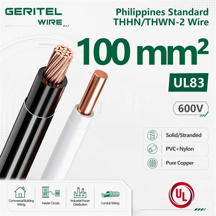 THHN/THWN-2 Wire Philippines OEM Manufacturer 100MM