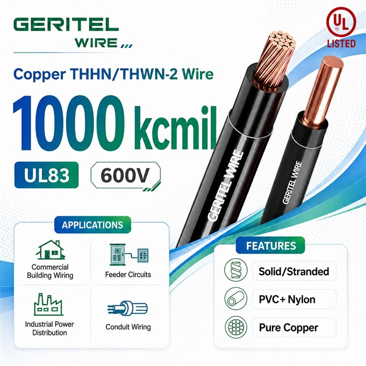 Building Construction Wire Copper Electrical Wire