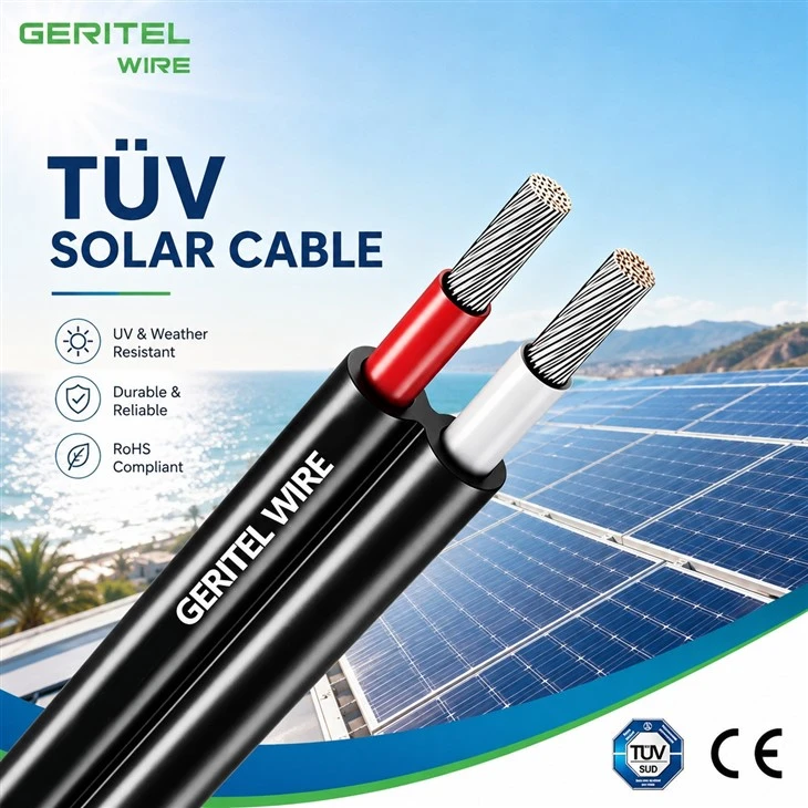 Class 5 PV Cable For Long-Term Solar DC Connections