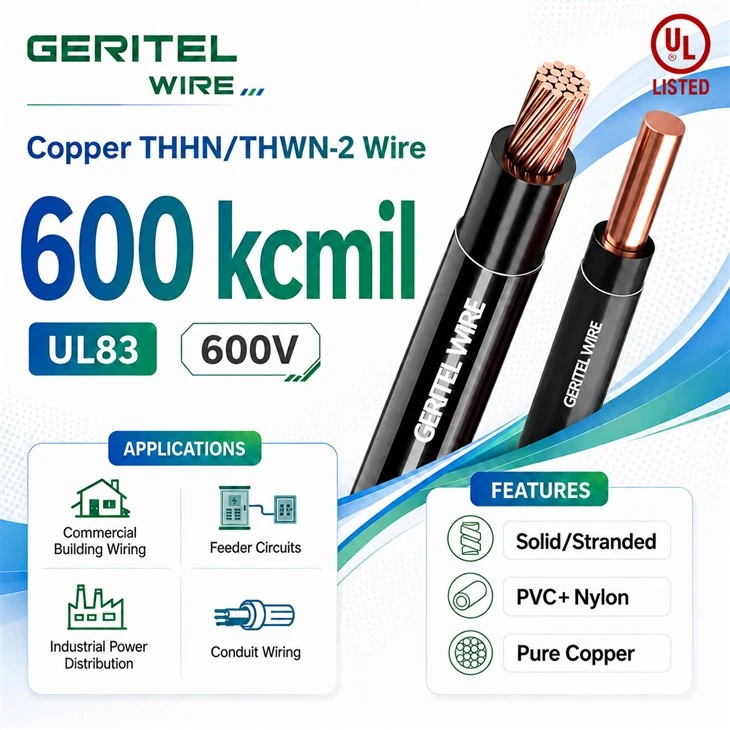 Commercial Electrical Wire THHN/THWN-2 Building Wire