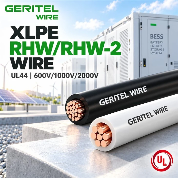 Copper RHW/RHW-2 Cable For Modular Building Distribution