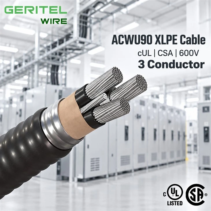 CUL ACWU90 Power Cable Factory Supply