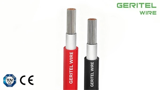 10mm2 Photovoltaic Cable IEC 62930 Halogen-Free PV Wire suppliers