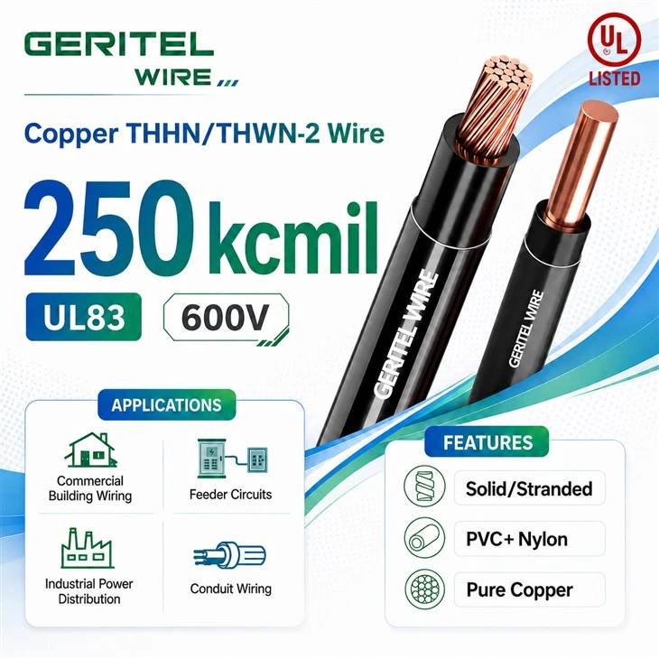 Electrical Wire Supplier THHN/THWN-2 Building Wire
