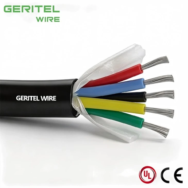 GERITEL WIRE 300/500V 4 Sq mm Heat Resistant Cable For Industrial Oven Power Cable SiHF-J best