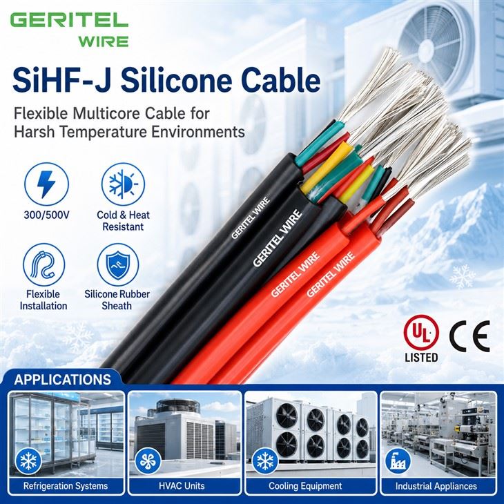 Heat-Exposed Marine Auxiliaries Need Marine Engine Room Silicone Cable