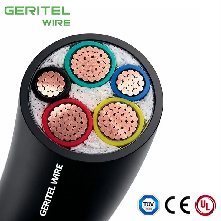 Industrial Machinery Connection Using 10mm Unarmoured Copper Power Cable best