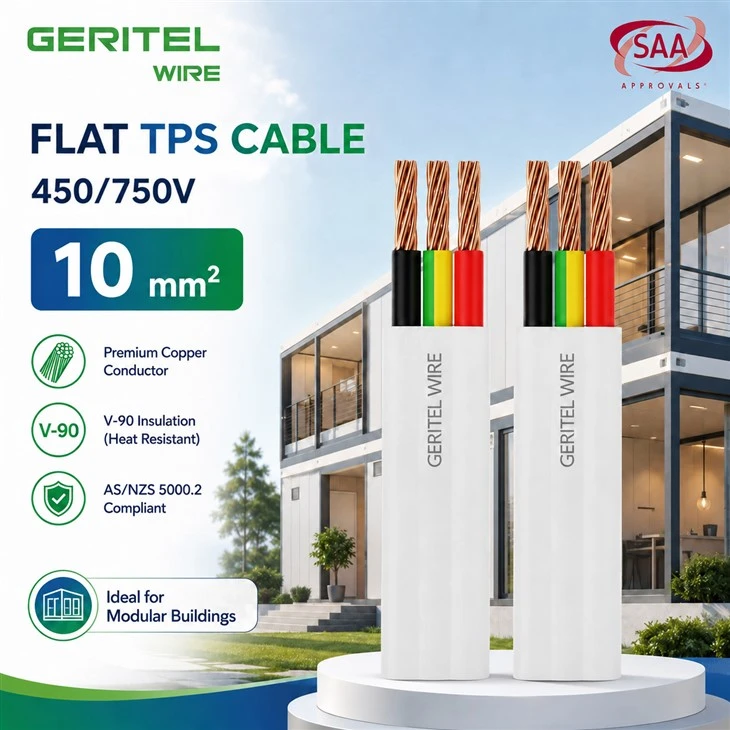 Integrated Housing TPS Cable – 450/750V V-90 Fixed Wiring Cable