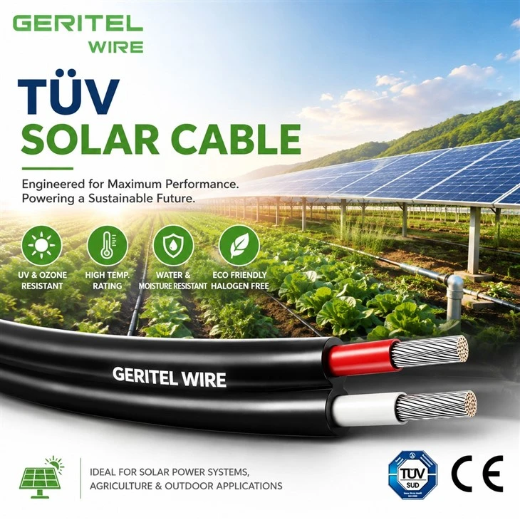 Low Smoke PV Cable For Professional PV Installations