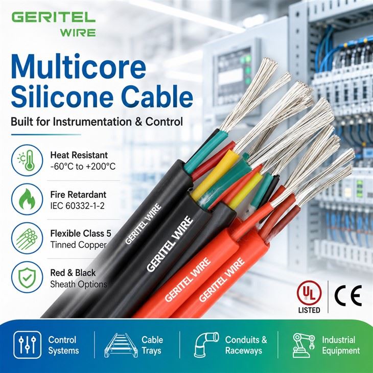 Medical Heating Equipment Cable For Sterilizers And Laboratory Ovens